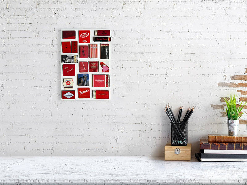 Nouvelle Vague matchbook print A4
