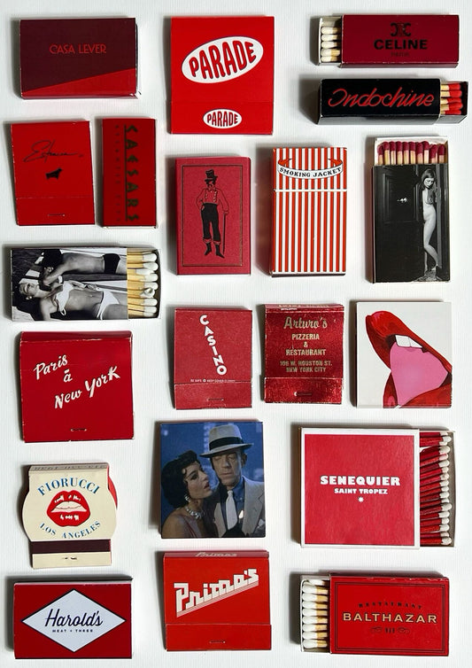 Nouvelle Vague matchbook print