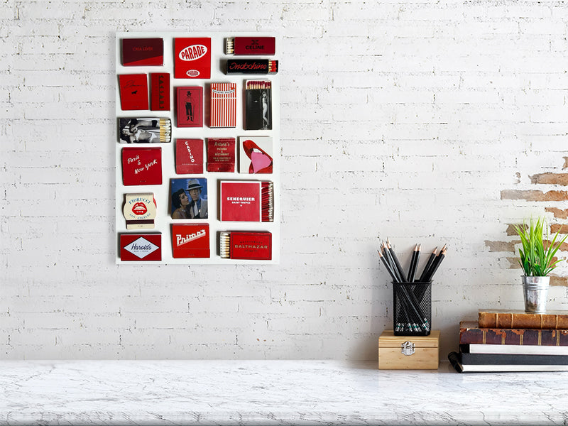 Nouvelle Vague matchbook print A3