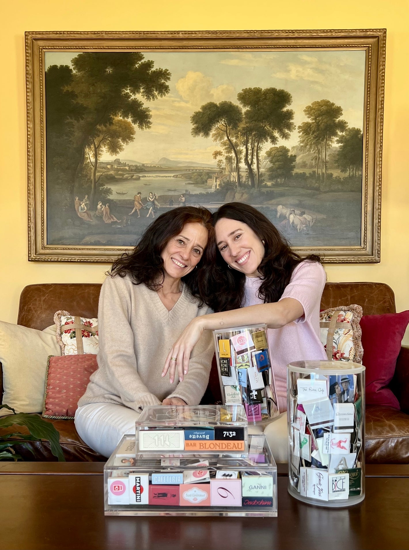 OH, WHAT A MATCH! founders, Nadia and Alice.