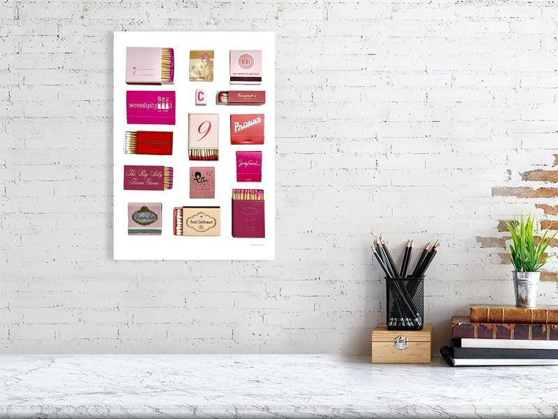 The Big Silly Trivia Game x OWAM matchbook print A3
