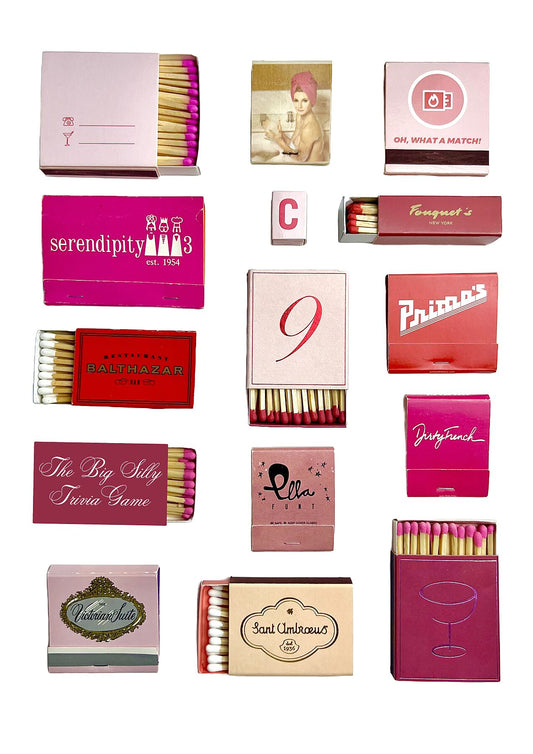 The Big Silly Trivia Game x OWAM matchbook print