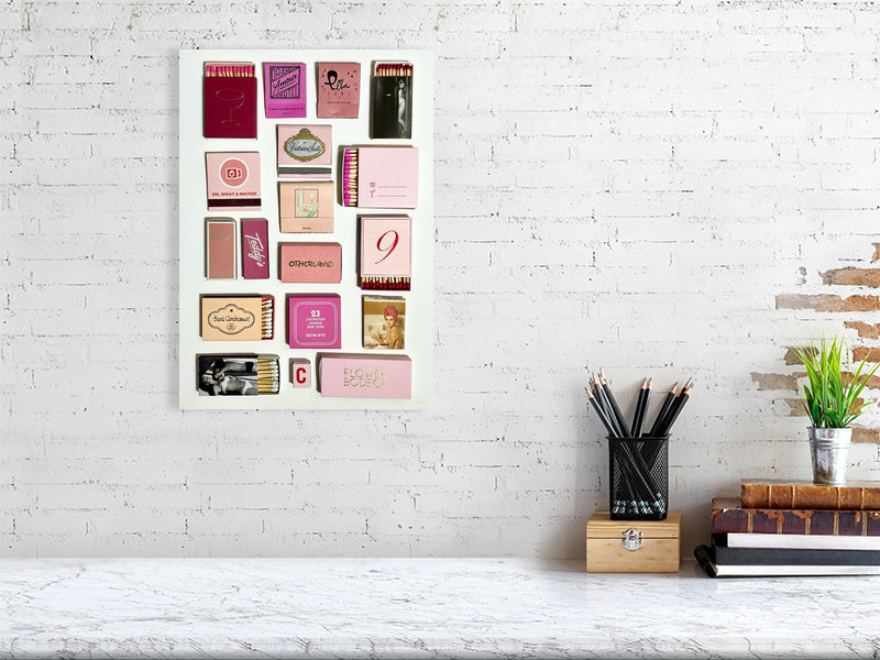 Valentine matchbook print A3
