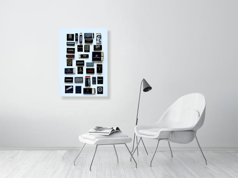 Black matchbook print A1