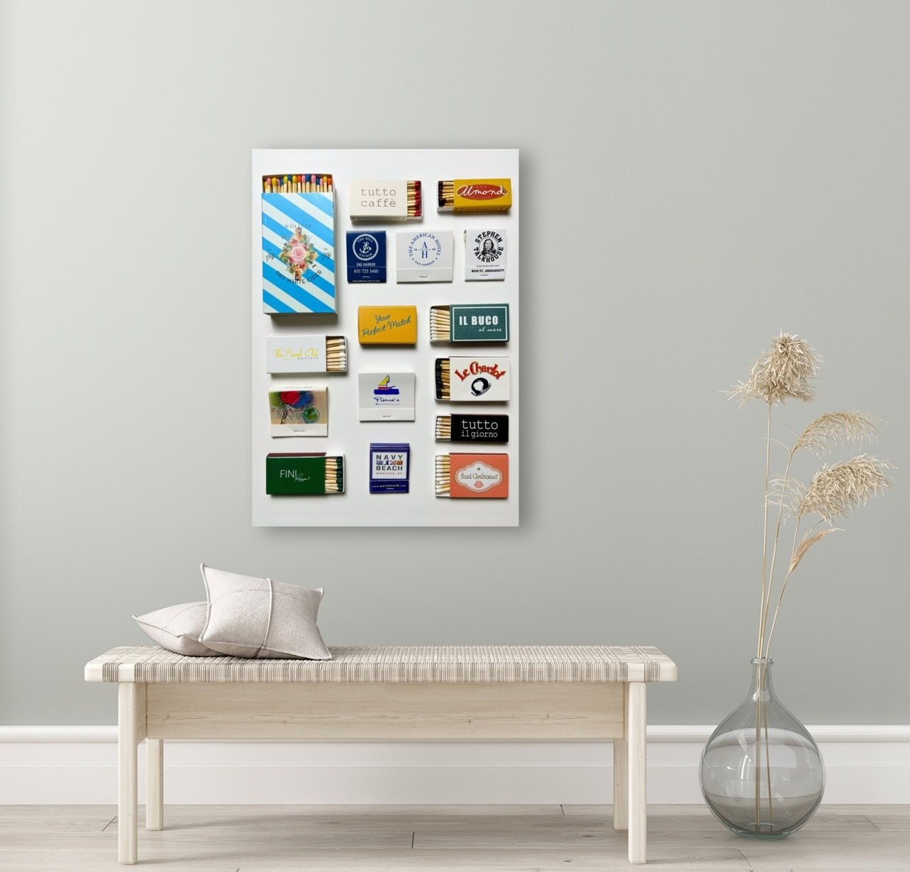 MATCHBOOK PRINT - THE HAMPTONS