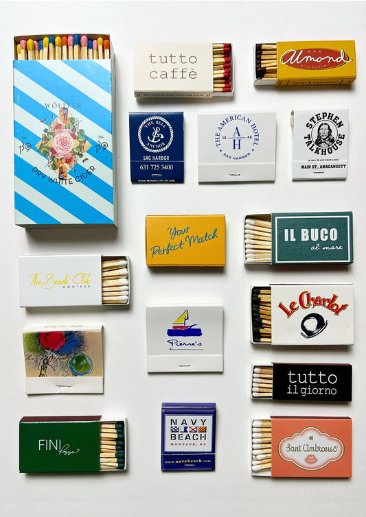 The Hamptons matchbook print