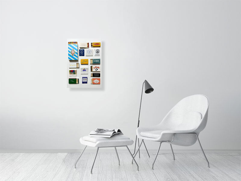 The Hamptons matchbook print A2
