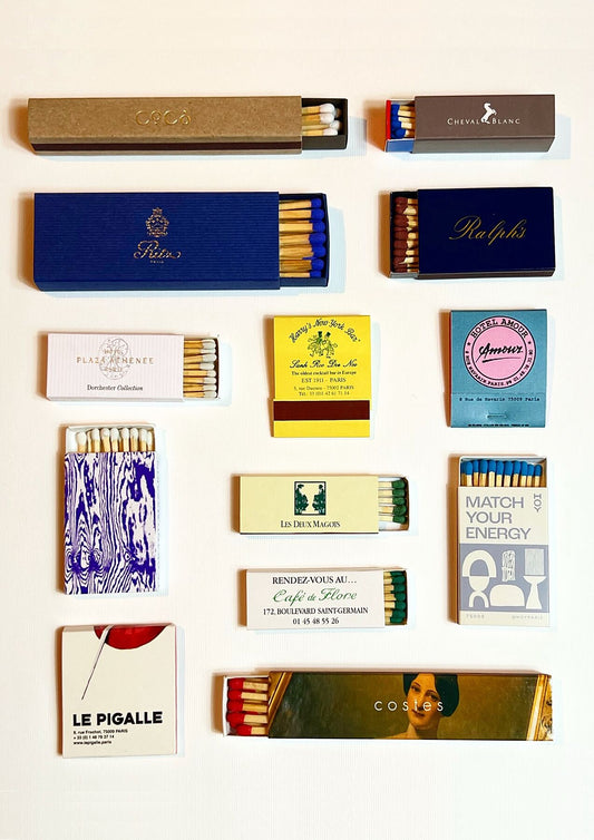The City of Love matchbook print