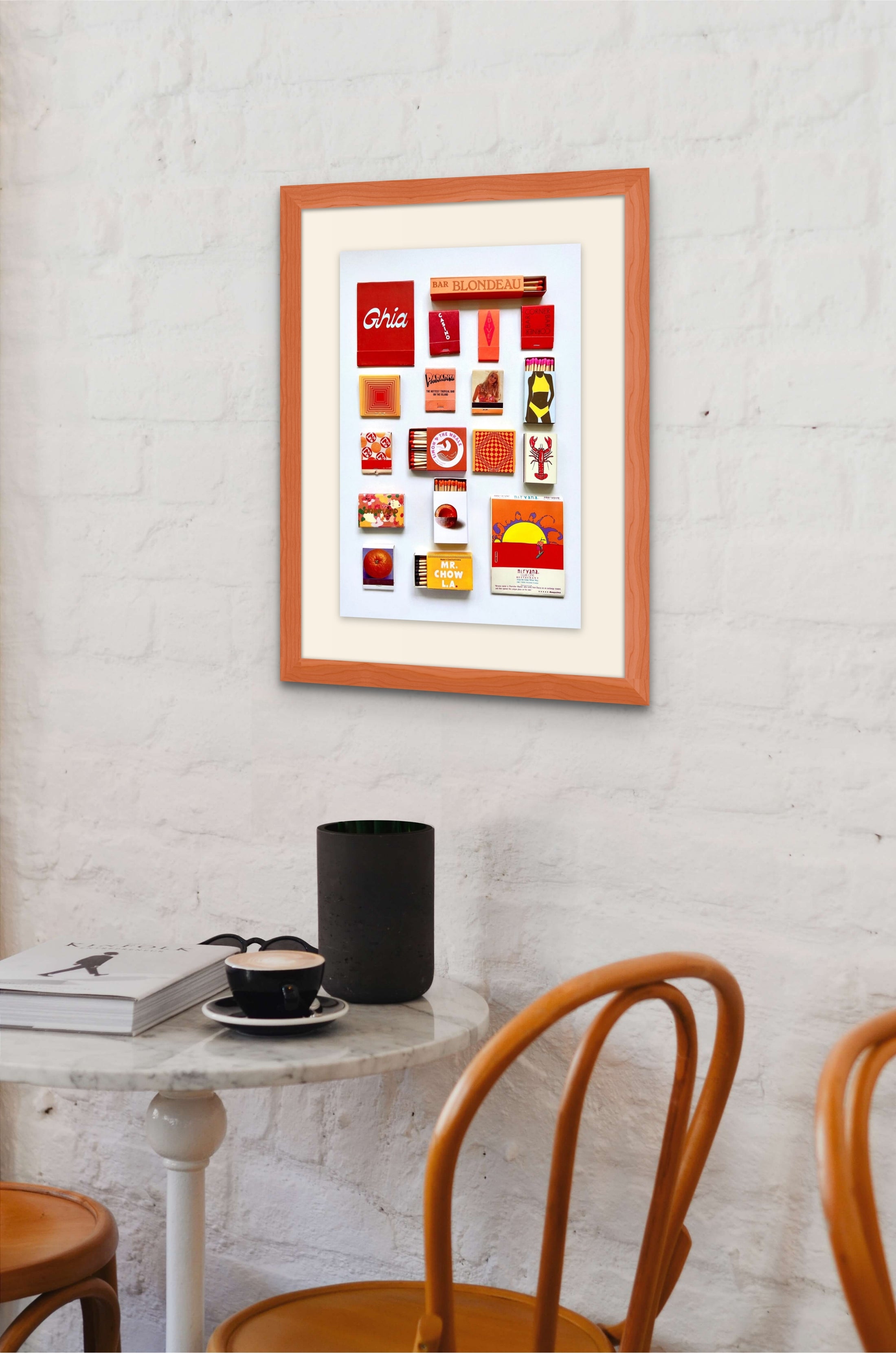 MATCHBOOK PRINT - ORANGE – OH, WHAT A MATCH!