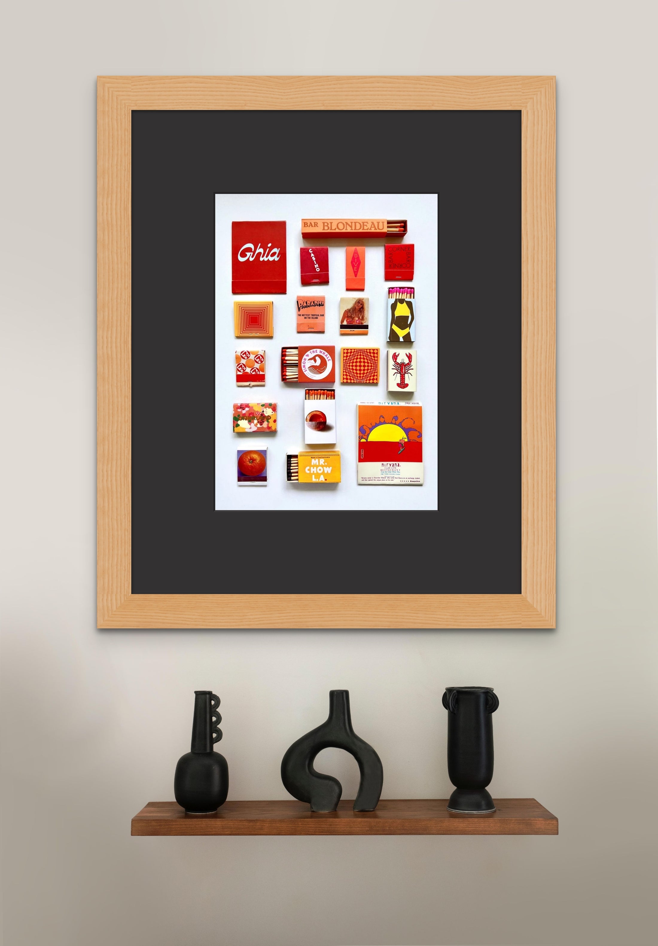MATCHBOOK PRINT - ORANGE – OH, WHAT A MATCH!